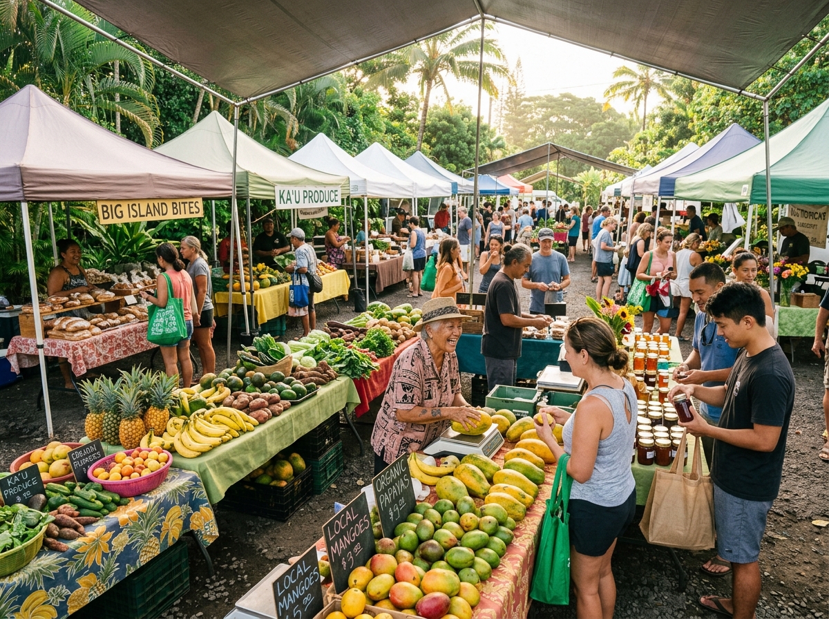 Big Island farmers market